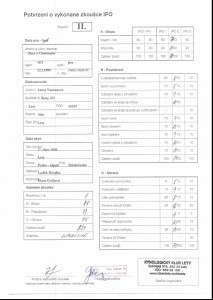 protokol zkouska IPO2